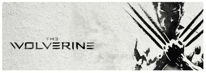 The Wolverine 2013 film review banner featuring Hugh Jackman as Logan