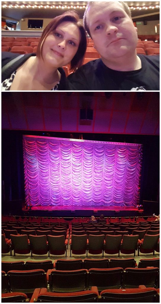 The Rocky Horror Show at the Orchard Theatre during Clarissa’s 2016 visit