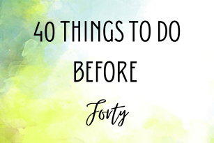 40 things to do before forty
