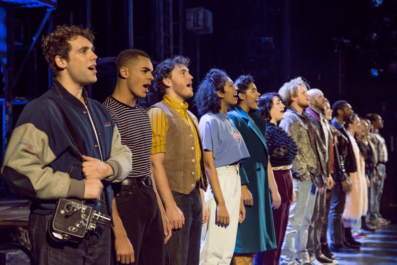 The cast of RENT. Credit Matt Crockett