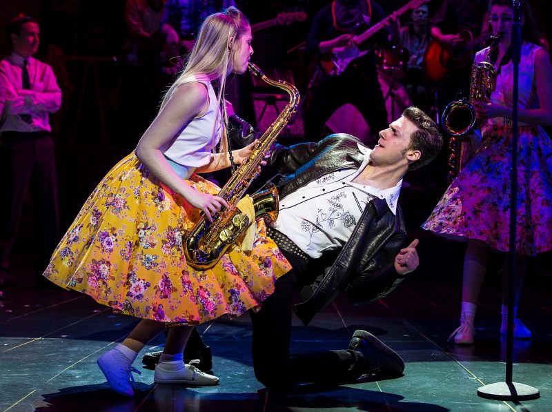 Chloe Edwards-Wood & Alastair Norman in the Dreamboats and Petticoats 2017 UK Tour. Photo by Pamela Raith Photography 005