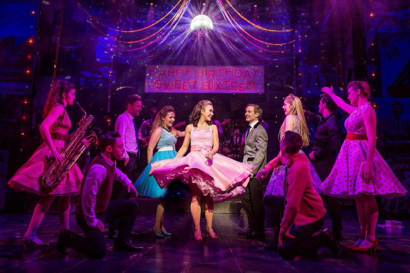 The cast of Dreamboats and Petticoats 2017 UK Tour. Photo by Pamela Raith Photography 042