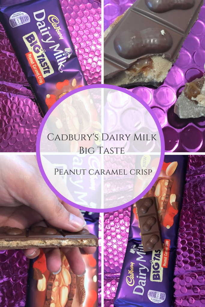 Cadbury Dairy Milk Big Taste Peanut Caramel Crisp Bar
