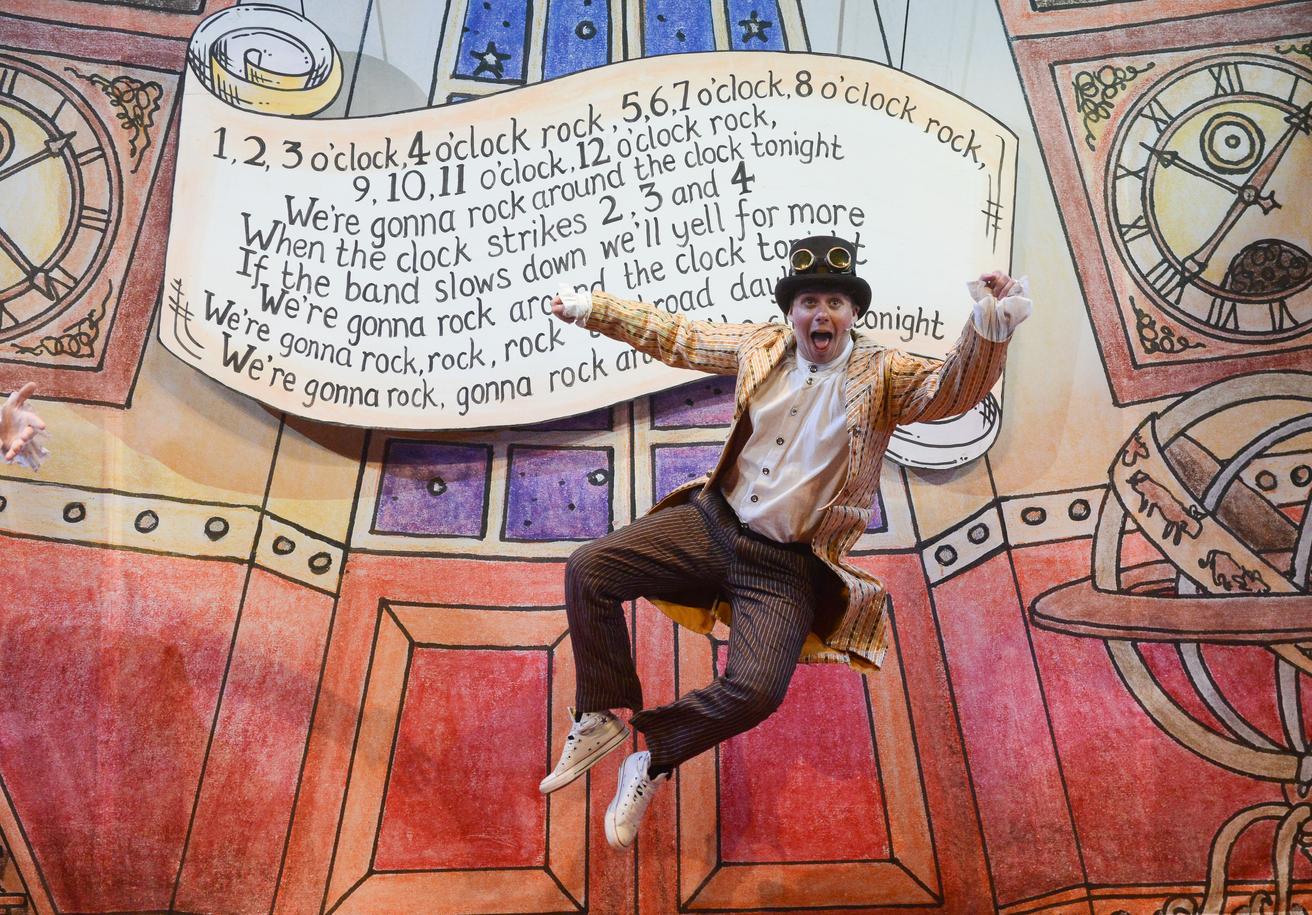Cinderella Christmas panto James Keningale in Cinderella Christmas panto, Greenwich Theatre, photo Robert Day Cinderella Christmas panto