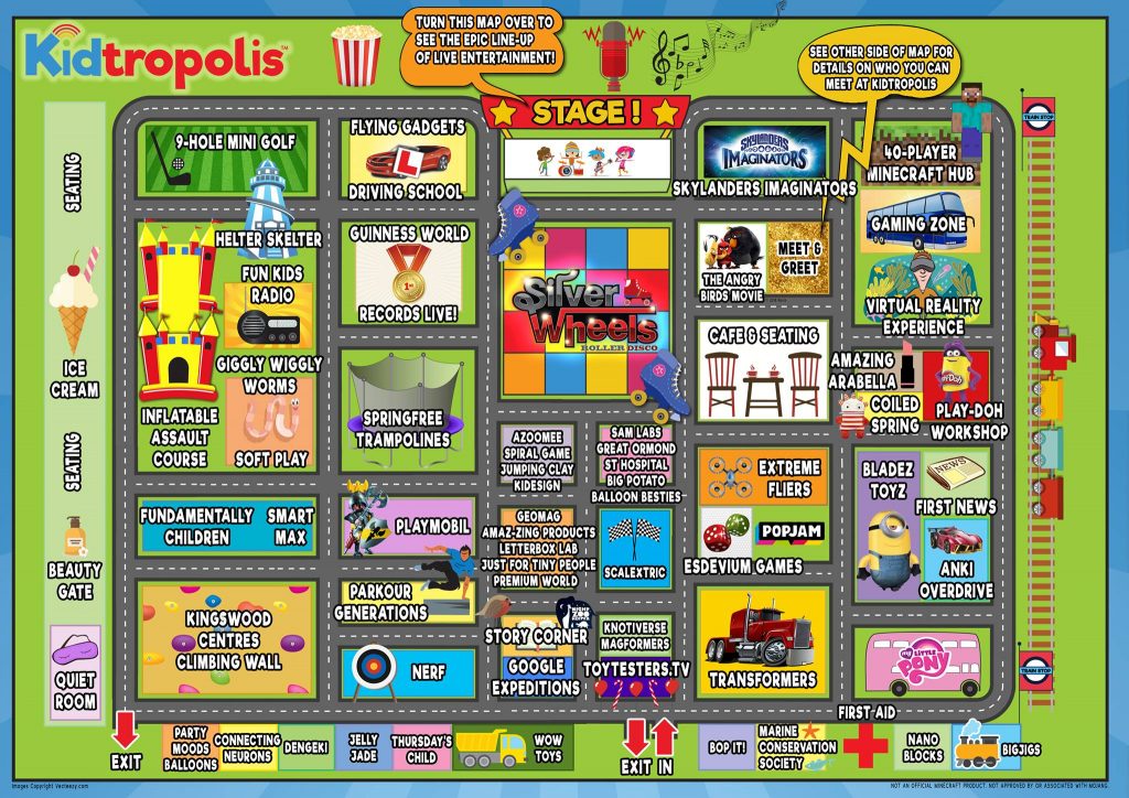 kidtropolis Map