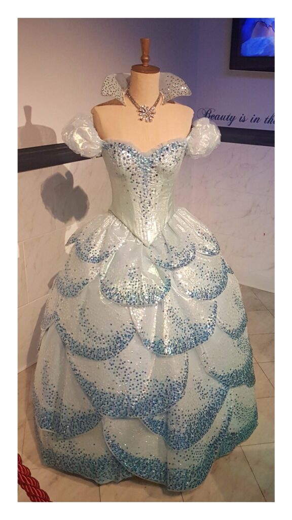 Glinda’s sparkling Wicked dress on display at Ripley’s Believe It or Not