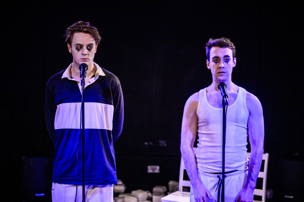 Olly Maynard (L) and Nick Hyde (R) in Double Act (c) Charles Flint