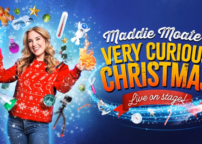 Step Inside Maddie Moate’s Very Curious Christmas at the Garrick Theatre