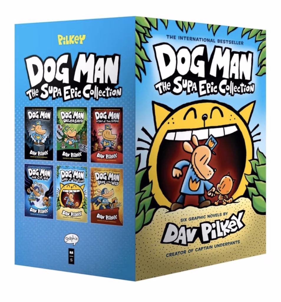 dog man 1-6 book set 