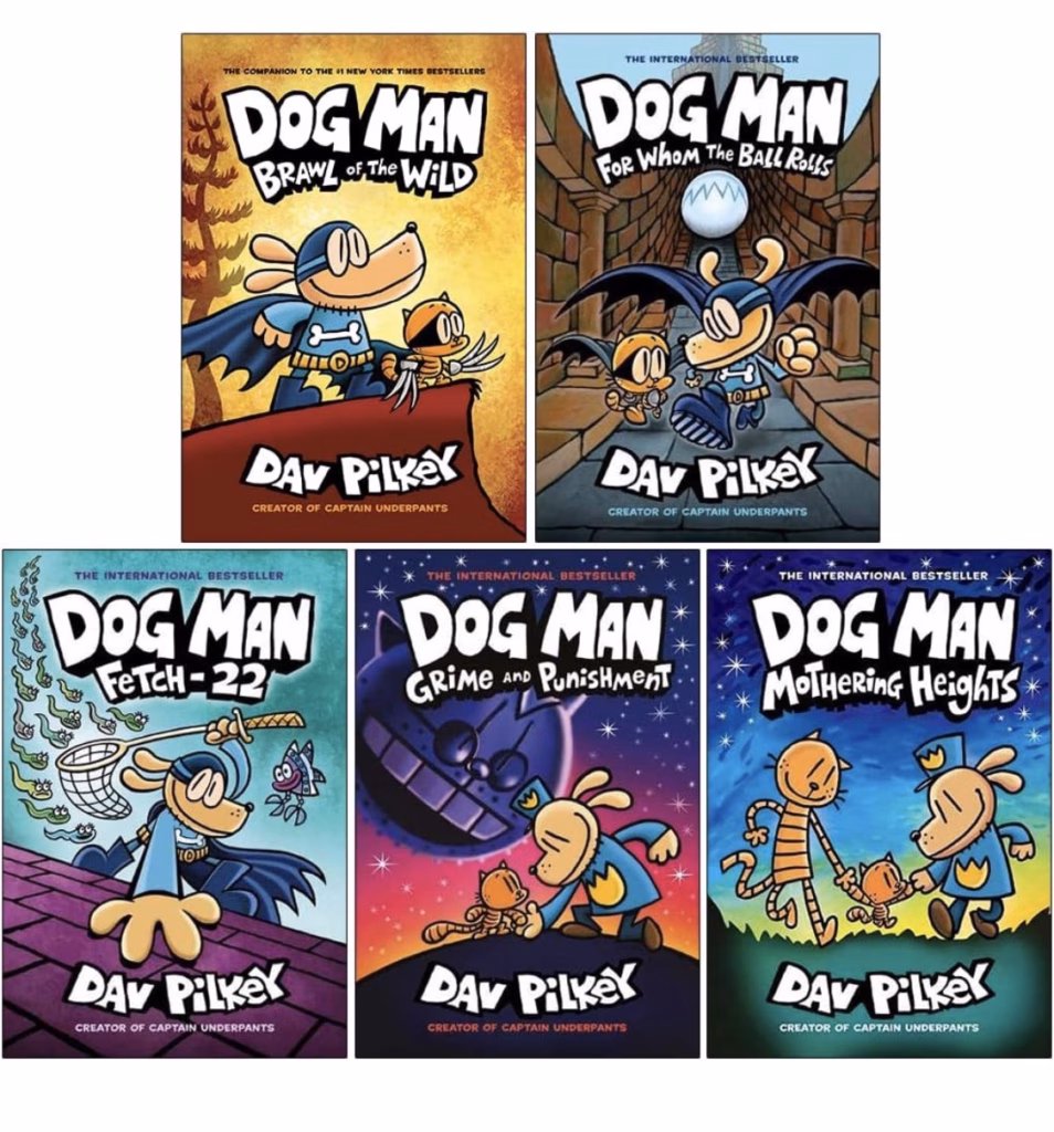 dog man 6-10 book set 