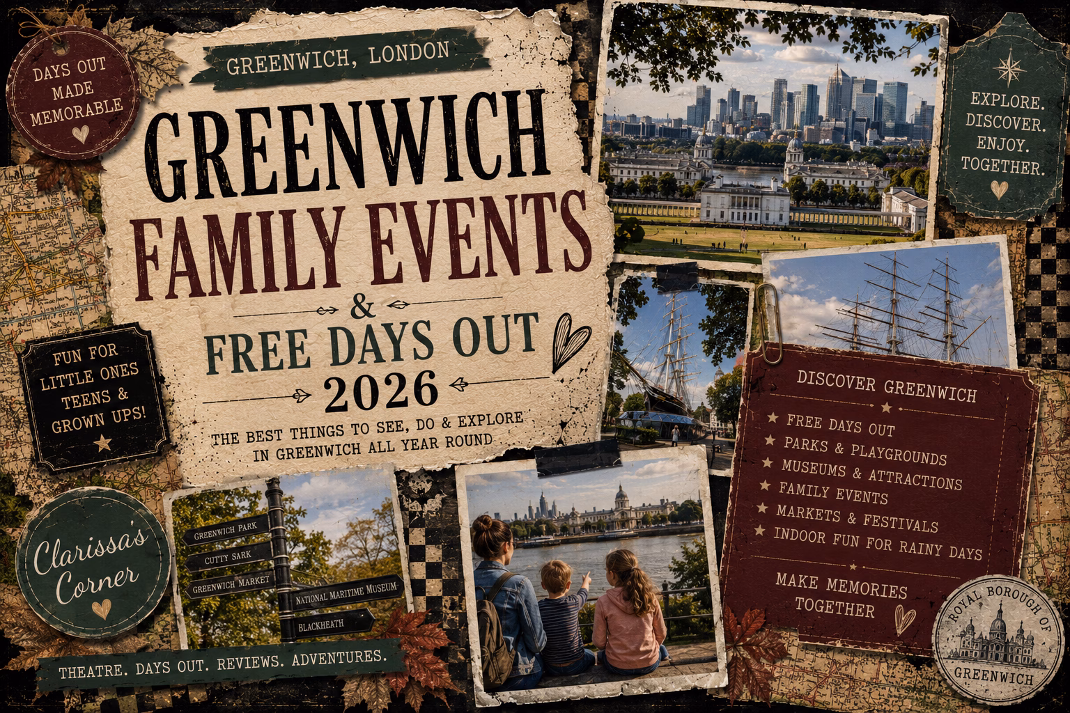 Greenwich Family Events & Free Days Out 2026