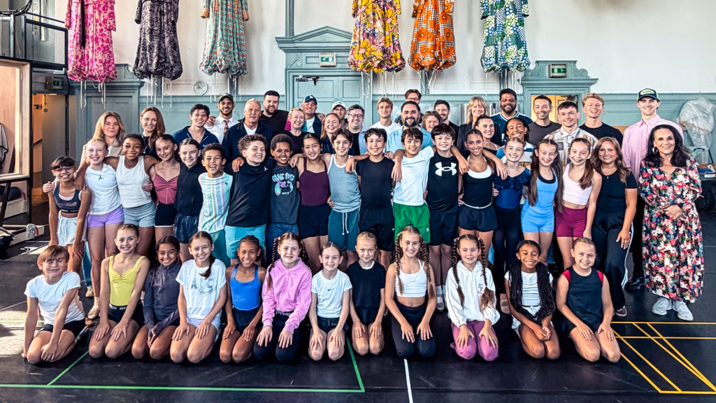Billy Elliot the Musical rehearsal with the full company for the 2026–27 production