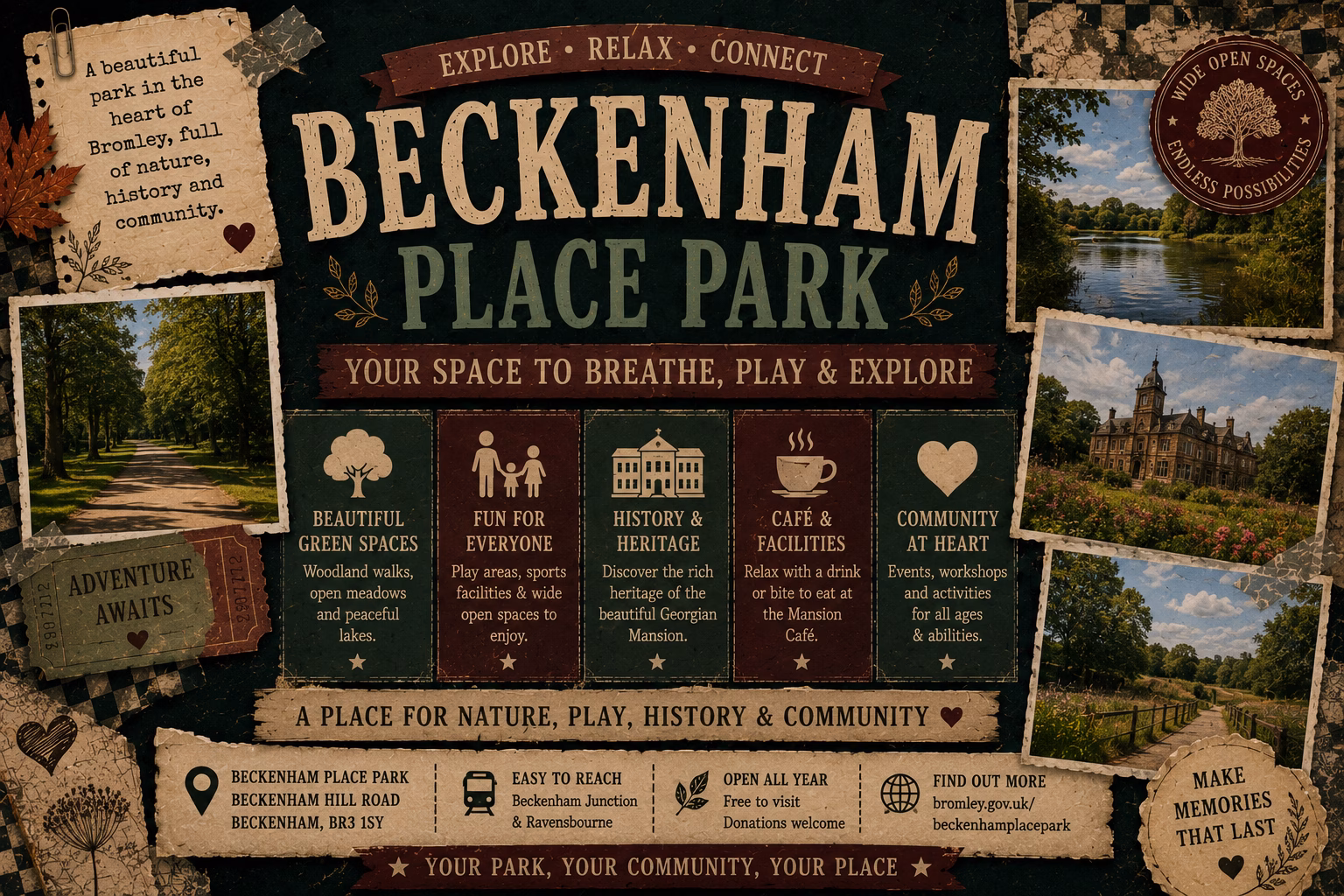 Beckenham Place Park: Visitor Guide, Mansion, Lake & Family Days Out 2026