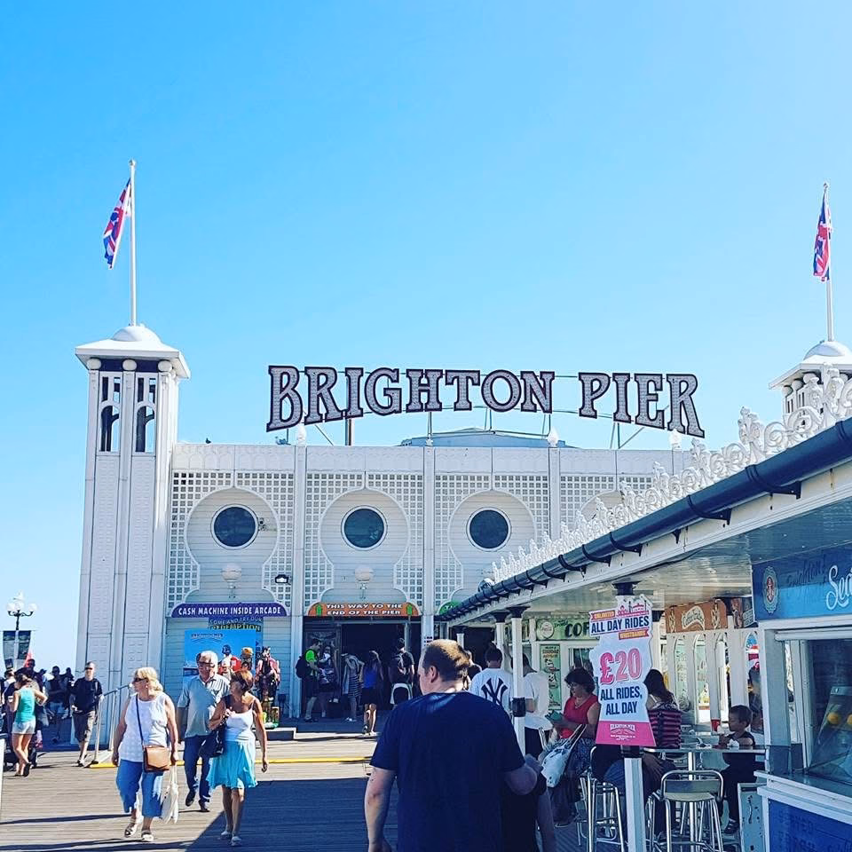 Brighton Palace Pier on the seafront