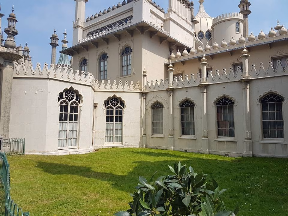 View of the Royal Pavilion in Brighton