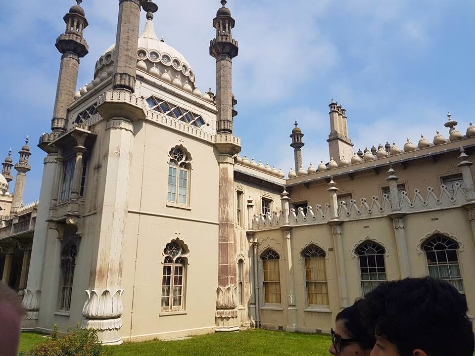 Exterior view of the Royal Pavilion in Brighton