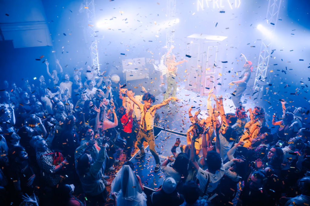 Club NVRLND immersive nightclub production at Edinburgh Fringe 2025
