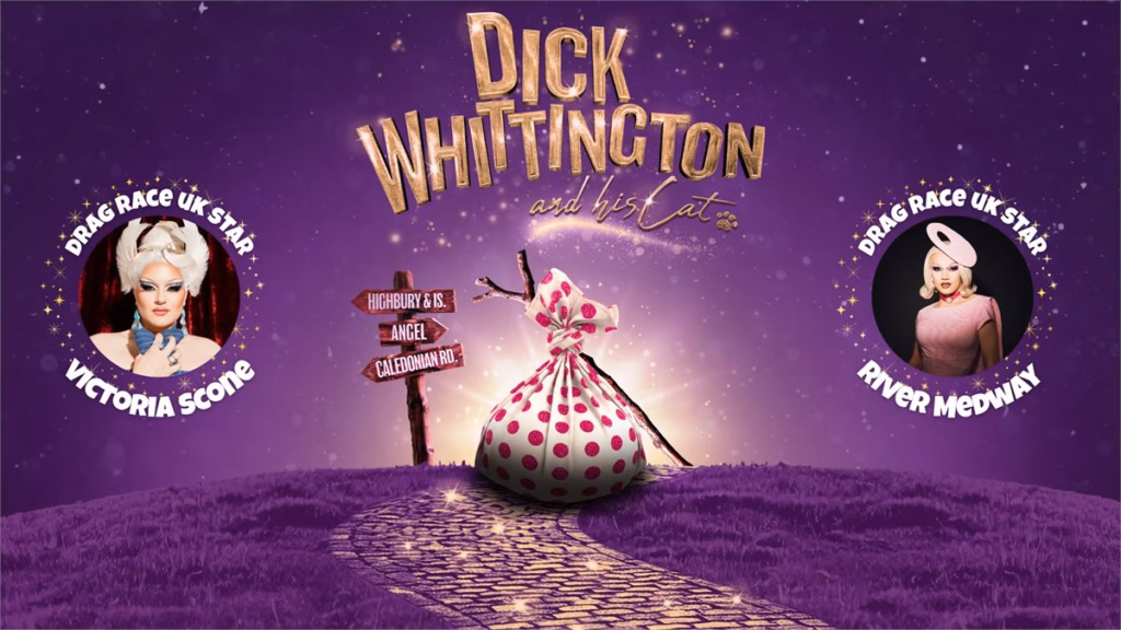 Dick Whittington and His Cat at King’s Head Theatre 2026 official artwork