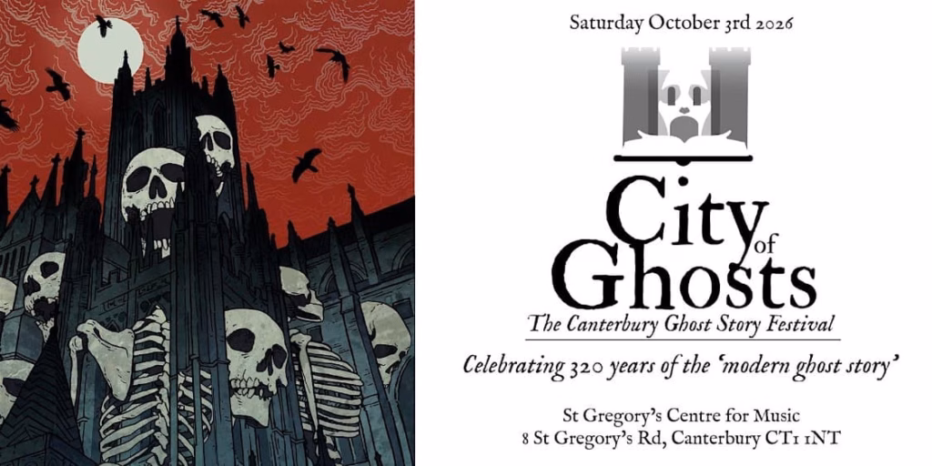 City of Ghosts Canterbury 2026 ghost story festival artwork