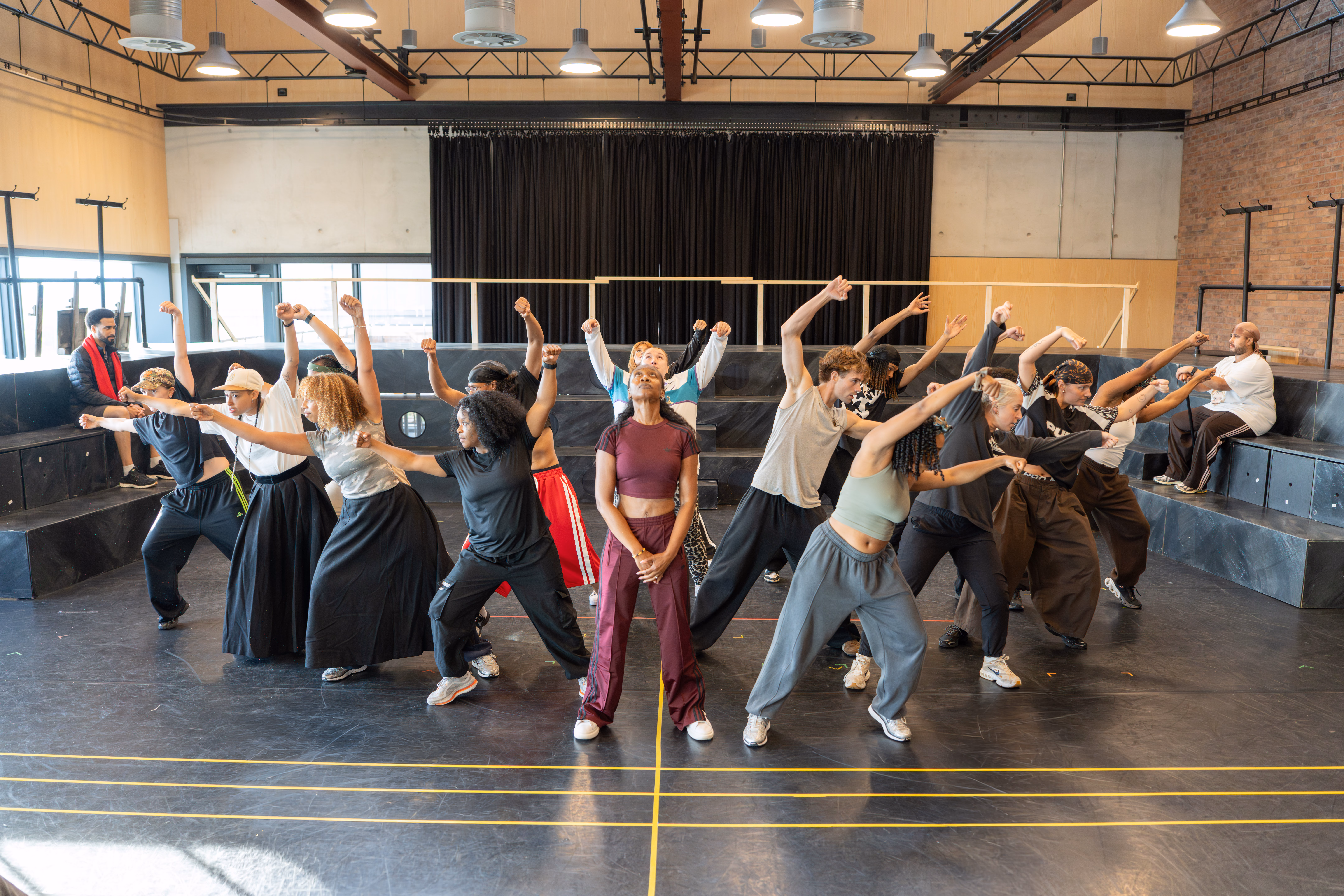 Sylvia: A Musical Revolution 2026 rehearsal image photographed by Johan Persson