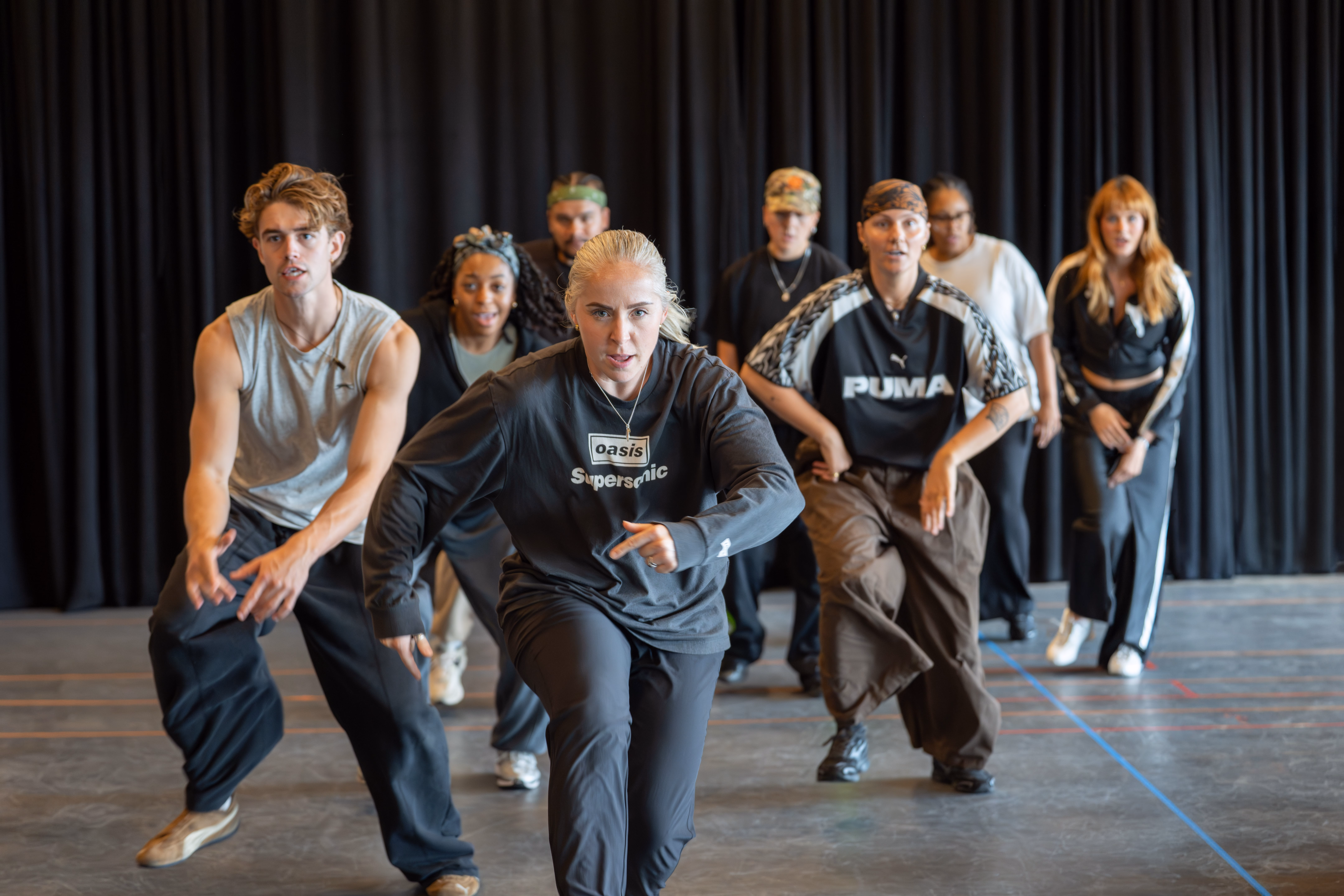 Sylvia: A Musical Revolution 2026 rehearsal image photographed by Johan Persson