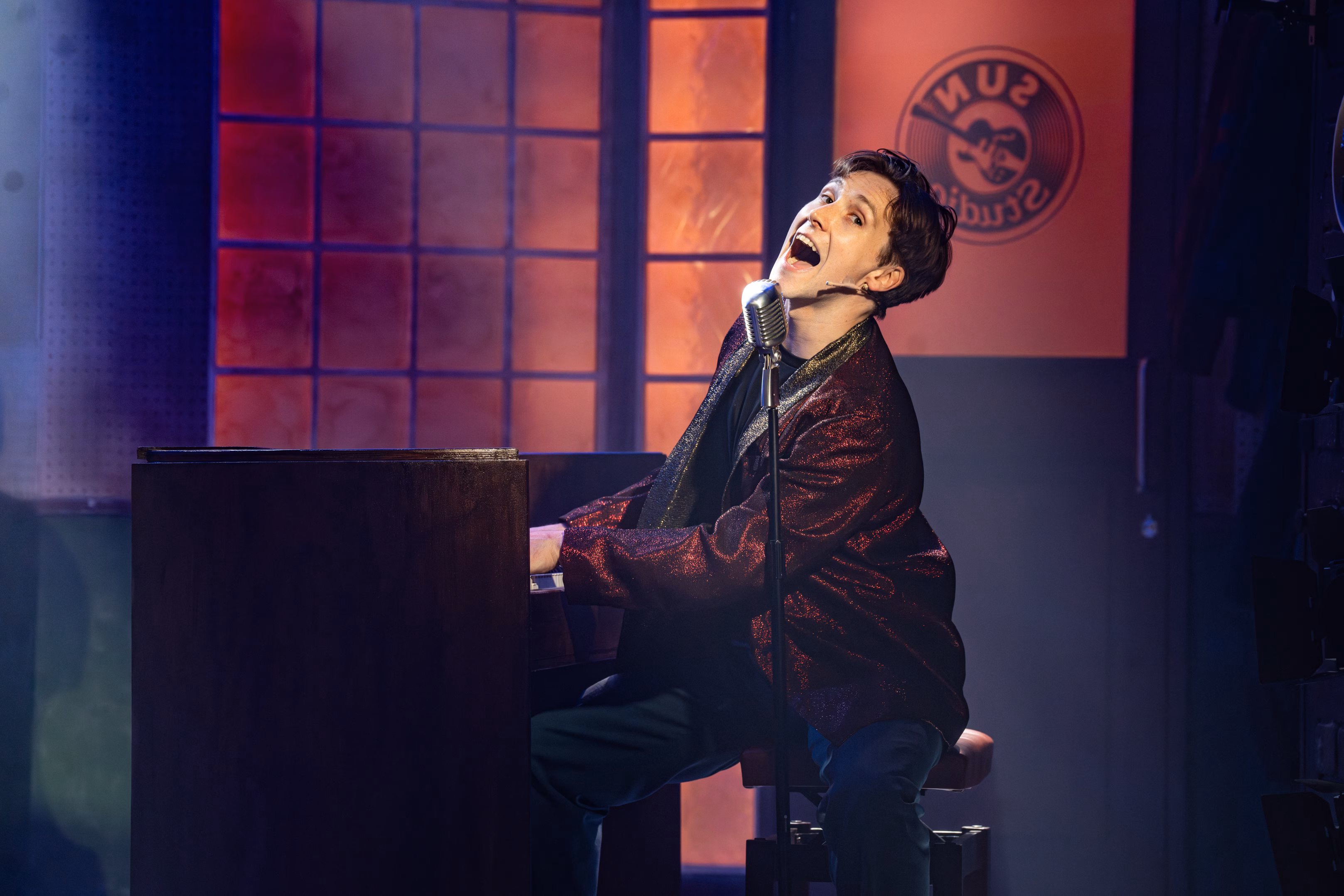 Joe Bence as Jerry Lee Lewis in Million Dollar Quartet